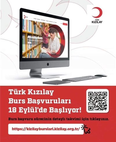 Türk Kızılay Burs Başvuruları 18 Eylül'de